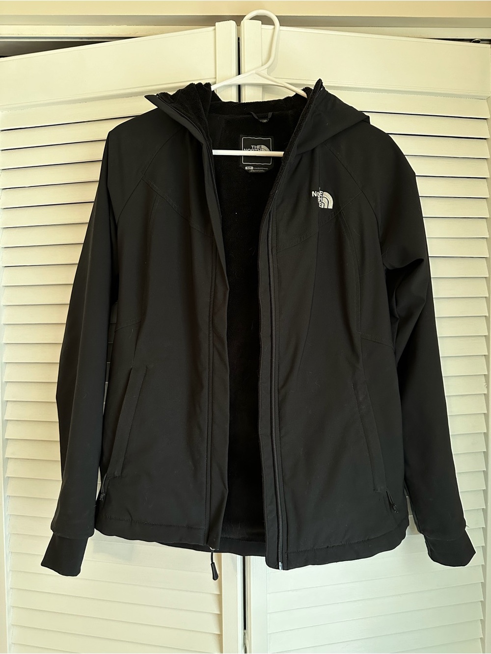 The North Face Black Hooded Softshell Jacket - Men's